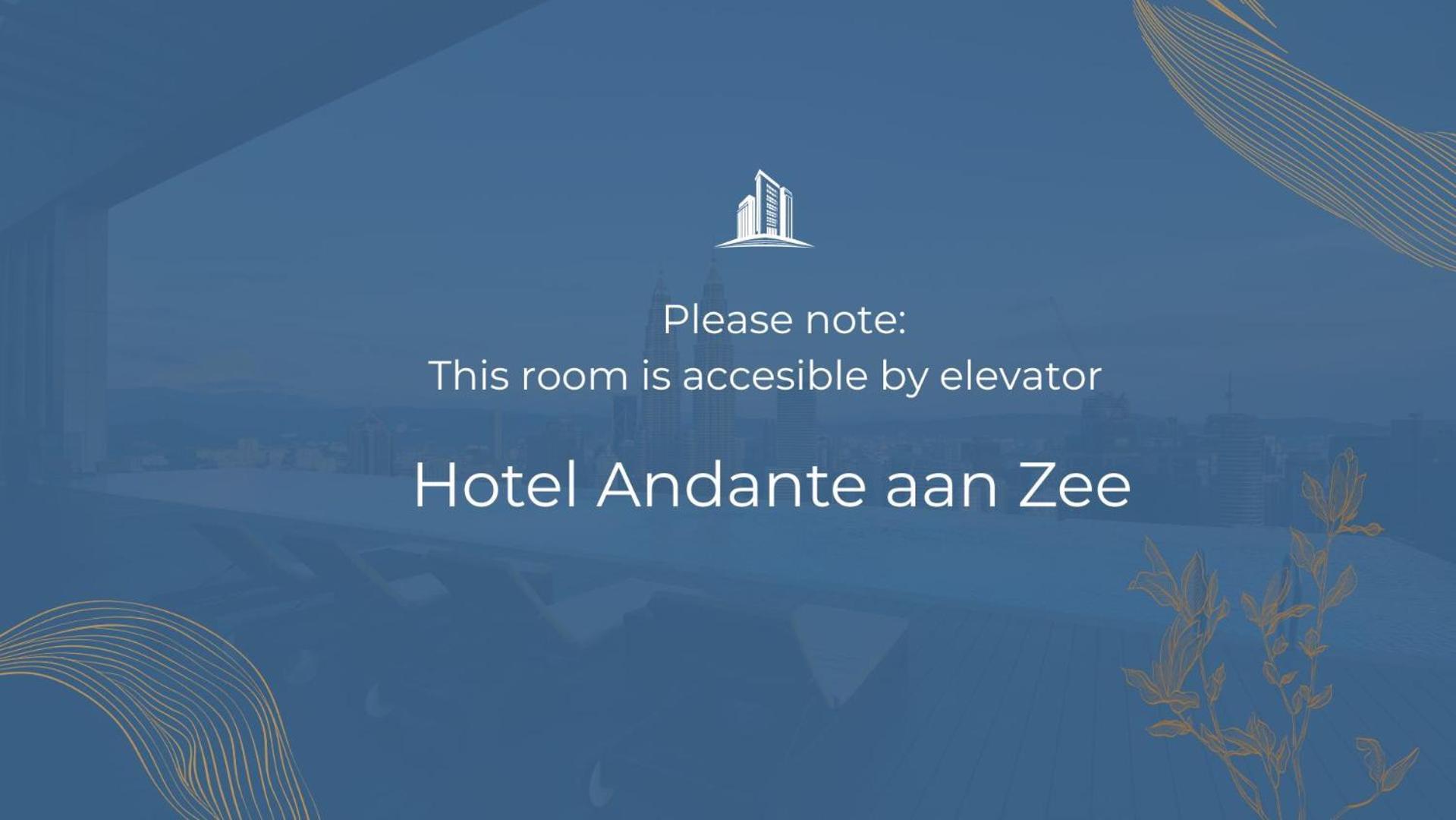 Hotel Andante Aan Zee Haag Rum bild